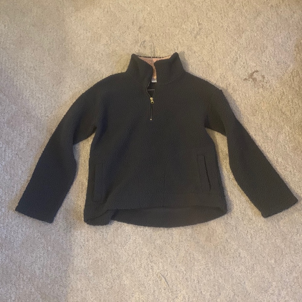 Fleece Zip Up Sweater